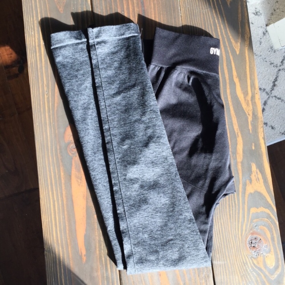 Like new only worn twice gym shark leggings.